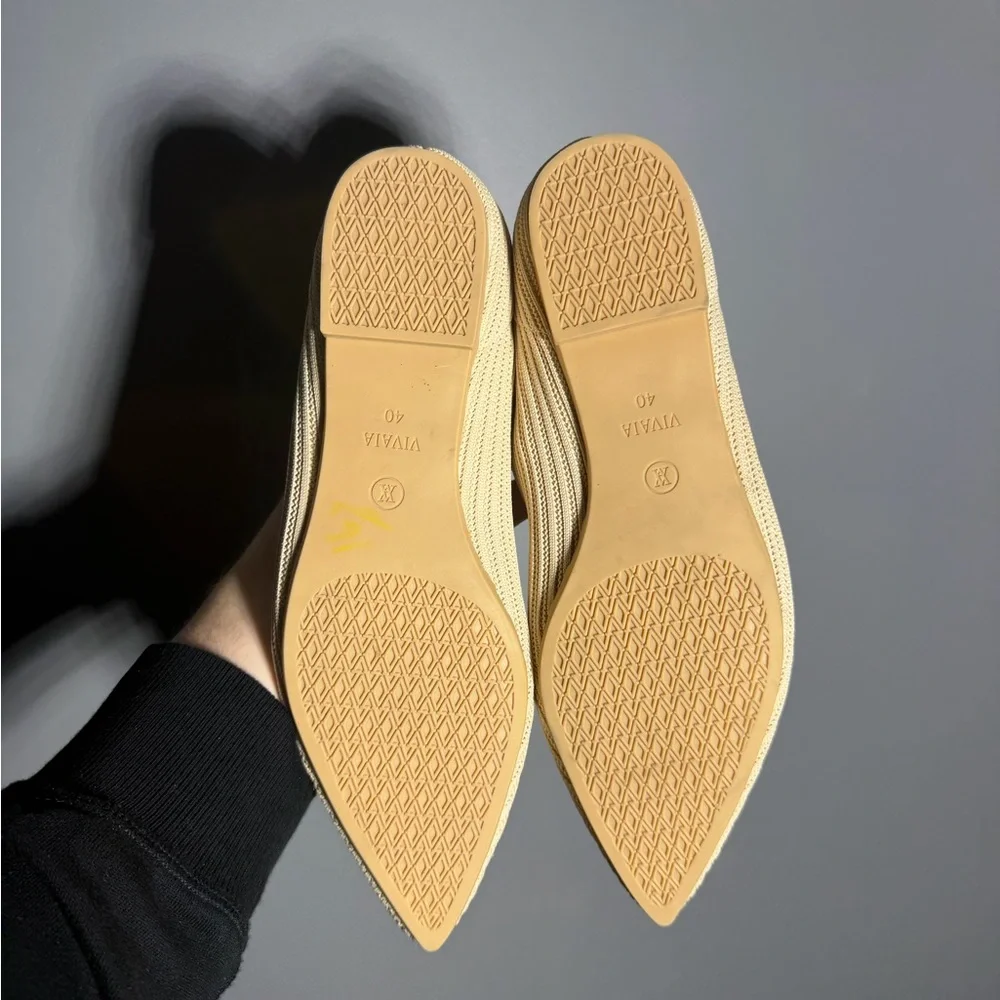 Vivaia Macy Pointed-Toe Stripe Flats Size EU 40 - Picture 6 of 6